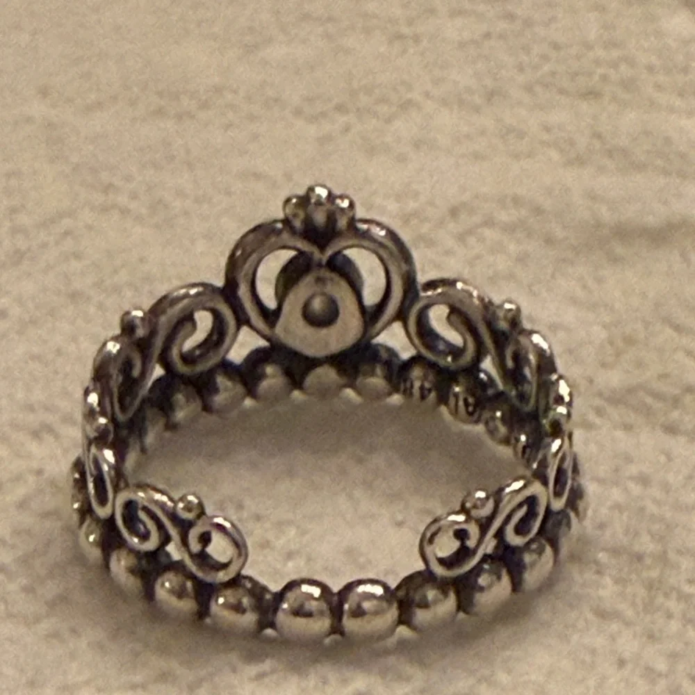 Pandora Silver Princess Tiara Ring​​​